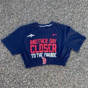 Red Sox Crop Top